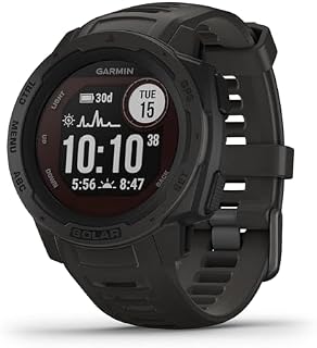Garmin Instinct Tactical - robuste GPS-Smartwatch mit taktischen Funktionen. US-Militärstandard und wasserdicht bis 10 ATM. Mit Sport-/Fitnessfunktionen, Kompass und bis zu 14 Tagen Akkulaufzeit.
