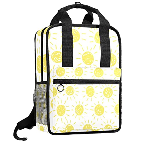 Sac à dos pour garçons pour soulager le dos avec sa bandoulière réglable motif épées et poissons