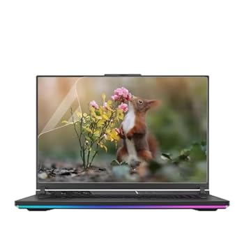 Pacote com 2 protetores de tela antirreflexo de 45.7 cm para laptop gamer Acer Predator Helios Neo 18 e Alienware m18 e ASUS ROG Strix G18 e Strix Scar 18 e Razer Blade 18, filtro antirreflexo para