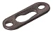 Hillman 57186 Single-Hole Keyhole Fitting Drawer and Cabinet Standard Hardware, 10-Pack