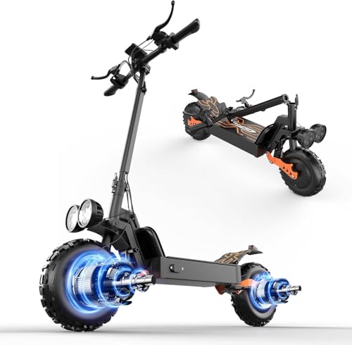 ASKGO Electric Scooter for Adults, Dual Motor 3000W Off-Road