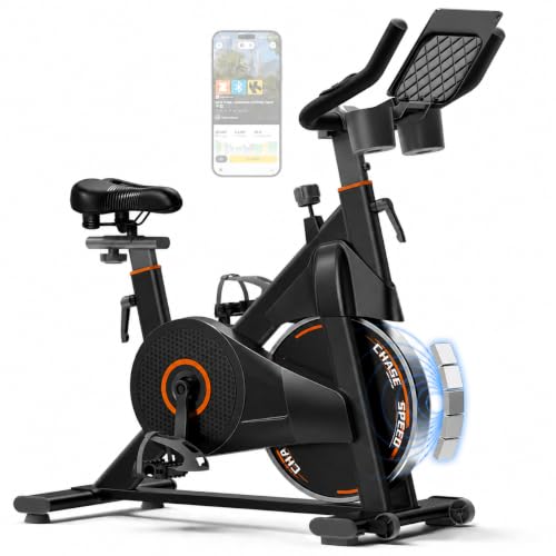 CURSOR Exercise Bike,Magnetic Stationary Bikes for Home,0-100 Resistance - image 1
