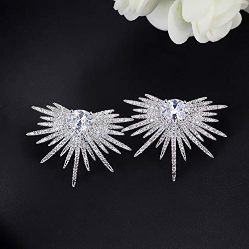 Boucles d'oreilles rose pavé exclusives pour illuminer vos soirées habillées