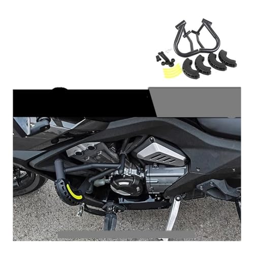 Accessoires de moto LFC 700 barre crash d'autoroute noire - 2