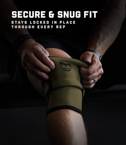 Image of Gymreapers 5MM Knee Sleeves for Weightlifting, Squats, Powerlifting, and Functional Training - Compression Knee Support for Men & Women - Joint Protection & Recovery - Pair