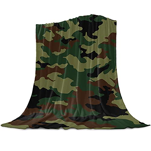 毛布 シングル ブランケット ぶらんけっと 迷彩 カモフラージュ 抽象的なパターン アーミーグリーン おしゃれ 夏用 エアコン対策 吸湿発熱 マイクロファイバー 冬用敷き毛布 フランネル 柔らかい ひざ掛け お昼寝ケット 掛け毛布 洗える もうふ フリース 軽量 薄手 100x150cm