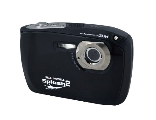 Bell+Howell Splash II WP16-BK 16MP Waterproof Digital Camera with 2.5-Inch LCD Screen (Black)