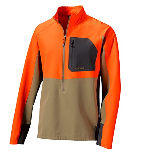 Image of Orvis Pro Lightweight Softshell Hoodie and Pullover for Men - Athletic Shell with DWR Finish, Breathable, Adjustable Hem