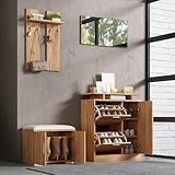 MONTAGE SIMPLE ET LIVRAISON EN DEUX COLIS : Livré avec notice claire et tous les outils nécessaires, ce meuble chaussure s’assemble facilement, même sans expérience. Pratique et esthétique, il est conçu pour être opérationnel rapidement et embellir durablement votre entrée.