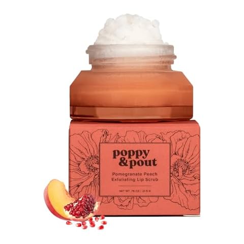 Poppy & Pout 100% Natural Lip Scrub Cover