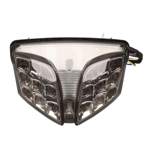 Feu stop moto arrière avec clignotants intégrés pour Suzuki GSXR 600 750 K11 1000 K9 coloris noir
