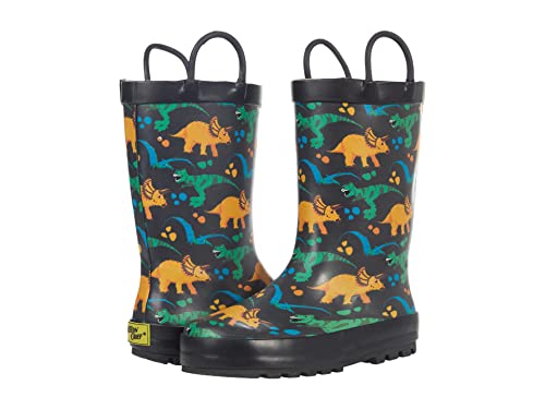 Image of Western Chief Kids Ladybug Rain Boot(Toddler /Little Kid /Big Kid) | Built for outdoor play, pull-on loops for self-dressing, comfort EVA insole, rubber traction outsole, toddler to big kid size
