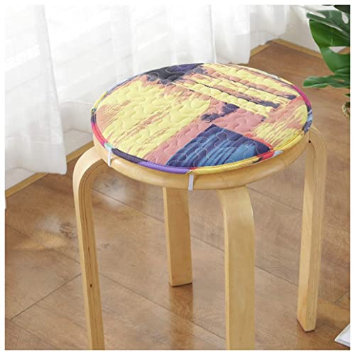 Petits coussins de tabouret ronds galettes de siège de 30cm pour mobilier de cuisine - 2