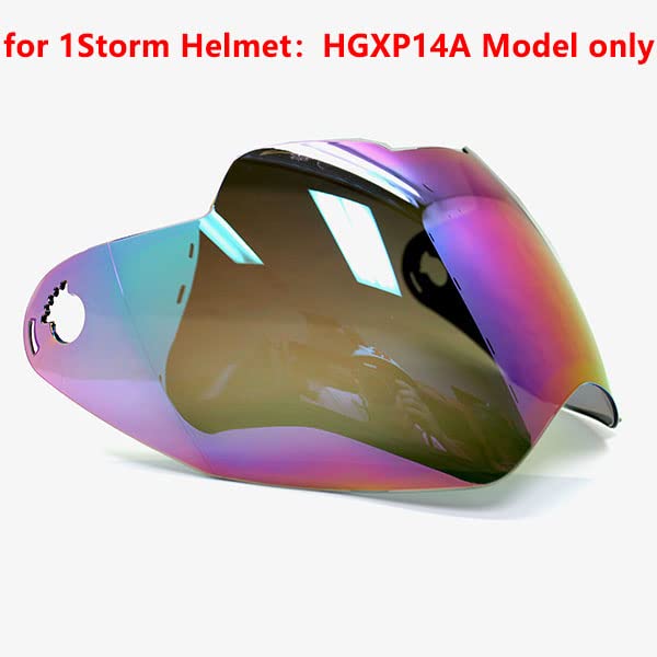 1Storm Dual Sports Motorcycle Motocross MX Helmet Visor Shield: Model HGXP14 Tinted Visor