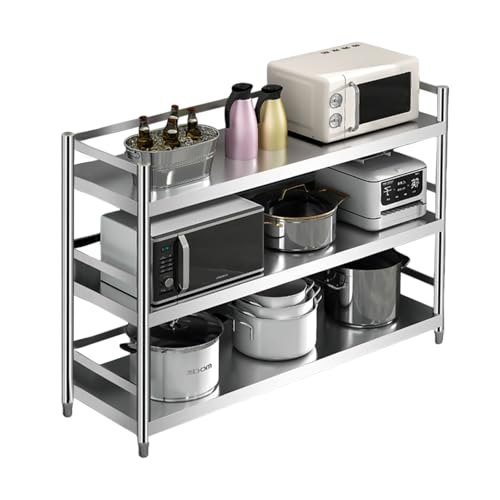 MEMETARO �L�b�`�����b�N �Ɩ��p ���[�J�[�g �X�e�����X�� �y�ʃ��b�N �L�b�`�����S�� ��e�� 3�i ��120cm×���s40cm×����100cm