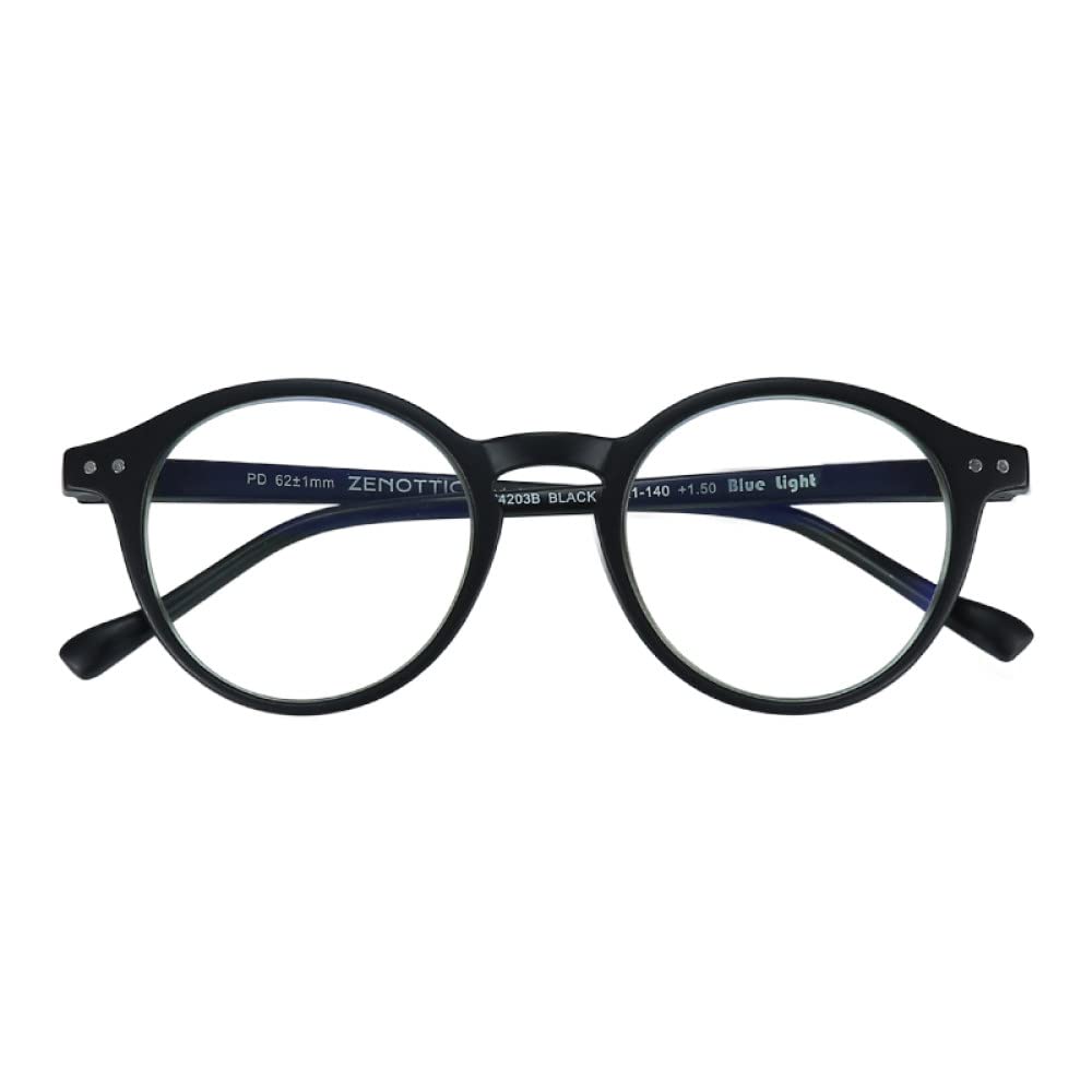 Retro Doble Lente Flip Up Clip en Gafas de Sol Estilo Steampunk Hombres Mujeres Circle Anti Blue Light Gafas Polarizador Clips,BK,Como en la imagen