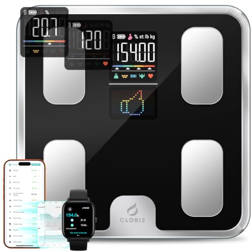 CLORIS Smart Body Weight & Fat Scale
