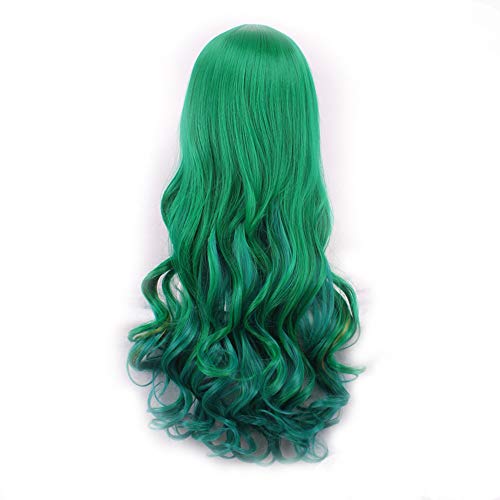 25 Inches 63cm Long Curly Wigs For Women Wavy Anime Wig Heat Resistant Synthetic Multicolour Wigs for Fun Night out Halloween Cosplay Party Costume Wig - Image 2