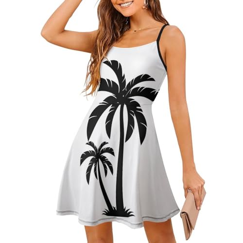 Robe d'été à bretelles avec jupe courte et style cami dress