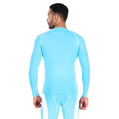 Image of ReDesign Apparels Men's Polyester Compression Tshirt for Gym, Running, Cycling, Yoga & All Sports