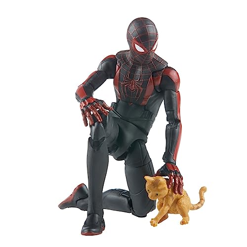 Boneco Marvel Legends Series - Figura de 15 cm e Acessórios - Miles Morales Gameverse - F7056 - Hasb