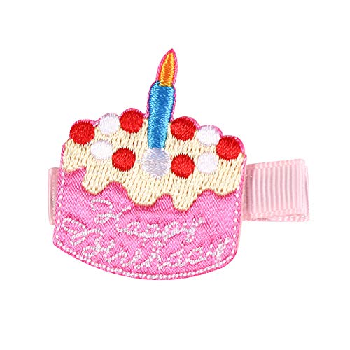 Baby Birthday Hair Clips Pin Birthday Girls Hairclips Cake Crown Girls Hairpin Jbc34 (1 Year) #TOP2