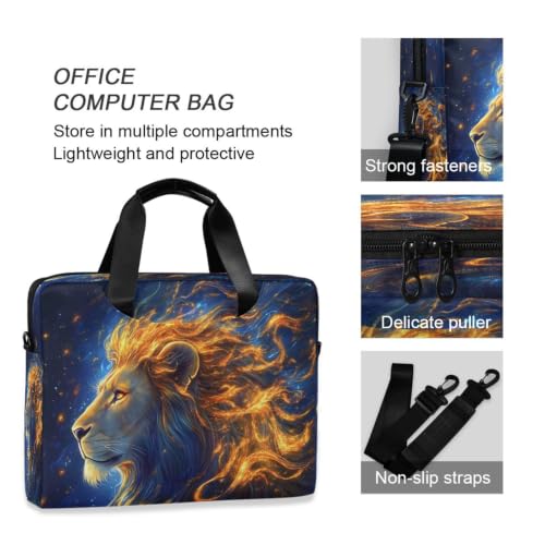 Funda de portátil compacta contra golpes con correa acolchada ergonómica 6