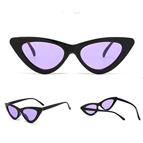 Preisvergleich Produktbild URSING Damen Mode Katzenaugen Sonnenbrille Integriertes UV Cat Eye Sunglasses Damenbrillen Herrenbrillen Frauen Retro Vintage Brille Nachtsichtbrille Eyewear Travel Sonnenbrillen (M)