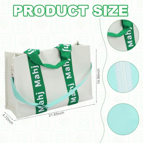 Set organizador y bolso para Mahjong americano 3 piezas miniatura 2