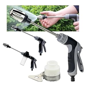 Waterblitz 360° Hochdruckreiniger-Düse mit Anschlüssen