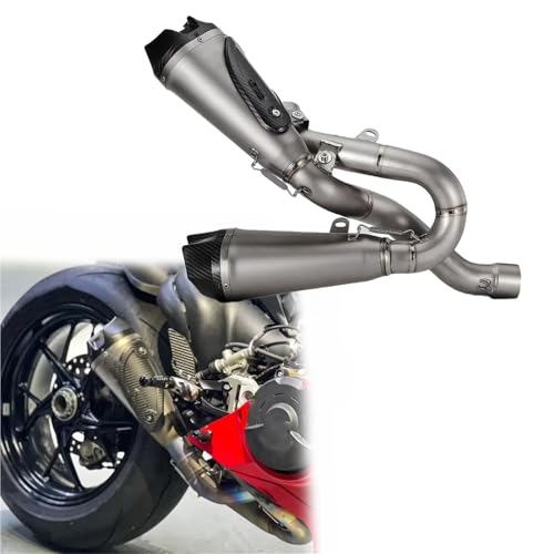 Motorrad-Auspuff Für Ducati Panigale V4 Streetfighter SP Titan-Slip-On-Auspuffanlage