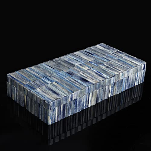 Handicrafts Home Decorative Storage Box with Lid, Boxes for Home Coffee Table & Bookshelf, Keepsake & Memory Organizer - Image 2