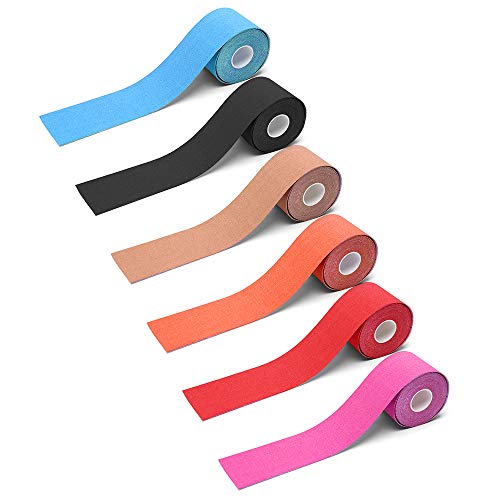 KKmoon 16FT bandagem esportiva antialérgica de suporte muscular fita atlética para alívio da dor fit