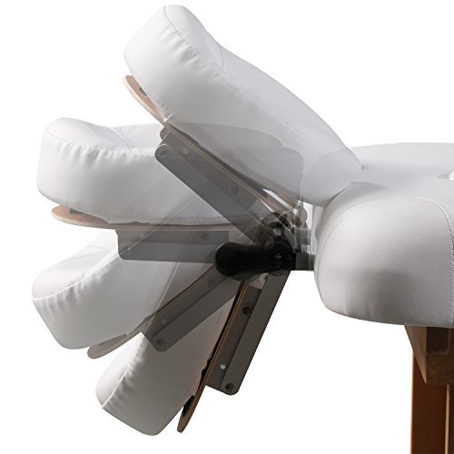 Stationary Adjustable Massage Table Bed Professional Tilt with Storage