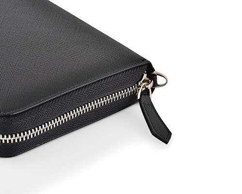 Exos Gear Women’s Large Capacity Clutch Travel Wallet w/Removable Strap (Black)2