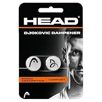 HEAD Unisex Djokovic Dämpfer Tennis D mpfer, white,Einheitsgröße EU