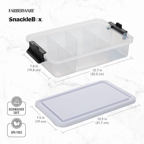 Farberware Snacklebox 7.8 x 12.7 Inch Cutting Board with Lid - image 8