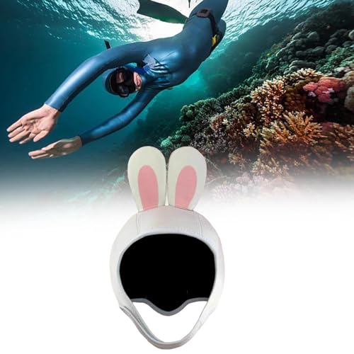 Gorro de neopreno 3mm térmico con correa ajustable para surf de invierno 5