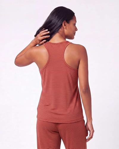 Image of Real Essentials 2 Pack: Women's Tank Top & Capri Pajama Set - Super-Soft Sleeveless Summer Loungewear (Plus Size Available)