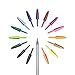 Bic Cristal Multicolour Ballpoint Pens With Wide Tip (1.6mm) Pens For Colourful Writing In Assorted Colours, Pack Of 15