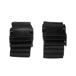 Seachoice Dual-Strap Fuel Tank Hold Down Kit w/ Fasteners and Deck Fittings