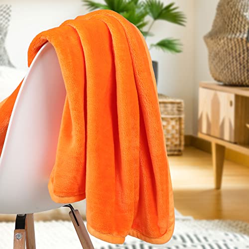 PiccoCasa Flannel Fleece Blanket Soft Lightweight Warm Fuzzy Blanket for All-Seasons - Image 4