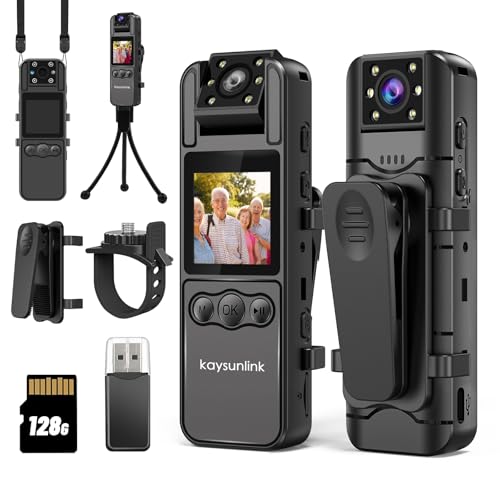 kaysunlink Body Camera with Audio
