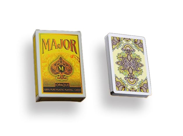 Emperors Major Rummy Plastic Playing Cards (3 Decks, Yellow) (B0CW3G9C4J) Amazon Price History, Amazon Price Tracker
