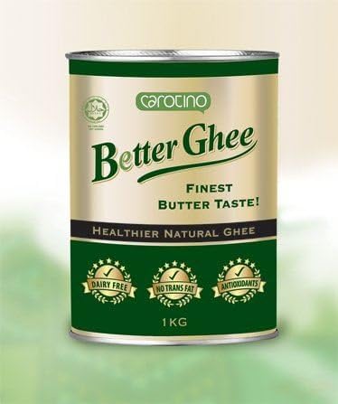 Carotino - Better Ghee - Healthier Natural Ghee - Dairy Free - 2KG