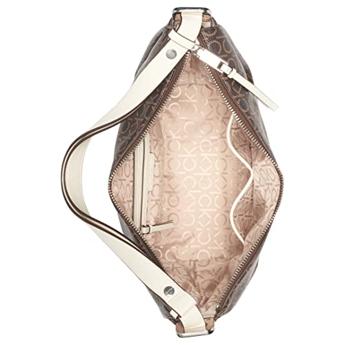 Calvin Klein Prism Top Zip Convertible Hobo Shoulder Bag4