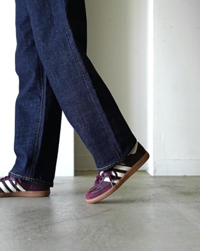 Image of adidas Samba Og Men's Lace Up Retro Clasic Trainer Trainers (Maroon, US 4M /5F)