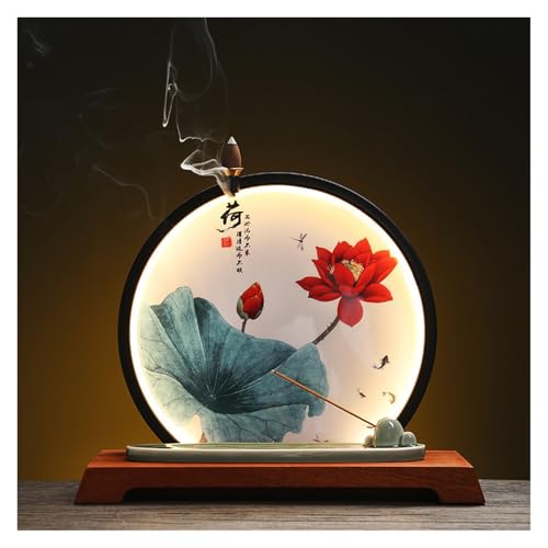 Brûleur d'encens horizontal TUSUOD pour accessoires de méditation intérieur - 2