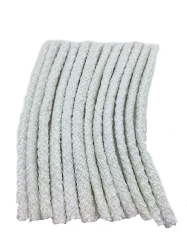 image for Legends Direct Premium Round Fiberglass Wick - Clean Burn Replacement 