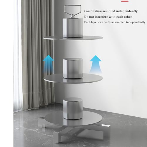 Portacarretes de acero inoxidable con organizador ajustable multieje para cables 5